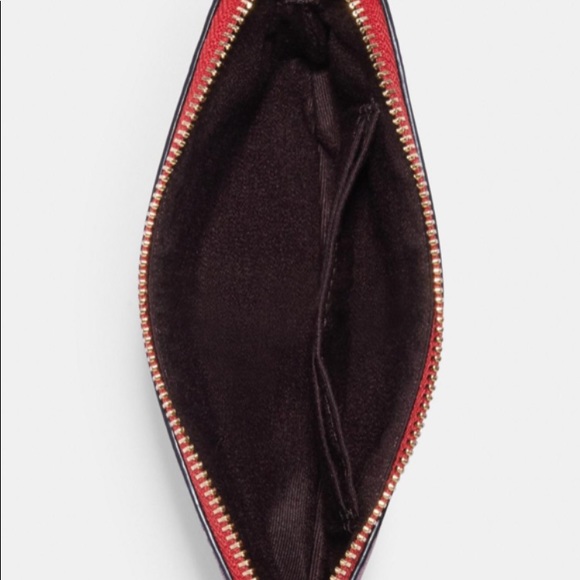 NWT Coach corner zip wristlet animal print - Picture 2 of 3